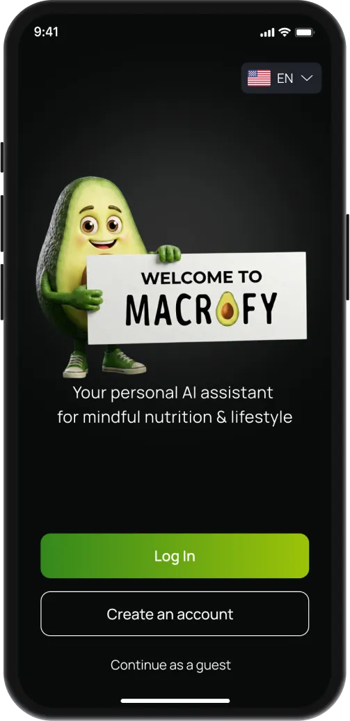 Macrofy Welcome Screen